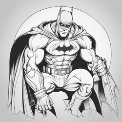 Batman Coloring Pic