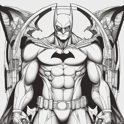 Batman Coloring Pic