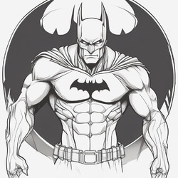 Batman Coloring Pic