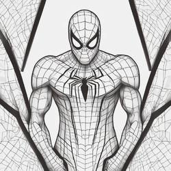 Spider Man Coloring Pic